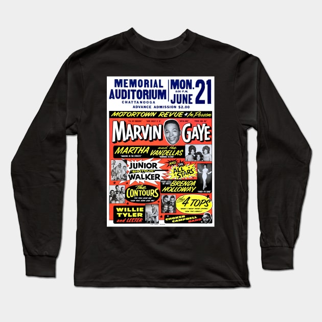 Motortown Revue 1965 Long Sleeve T-Shirt by Scum & Villainy